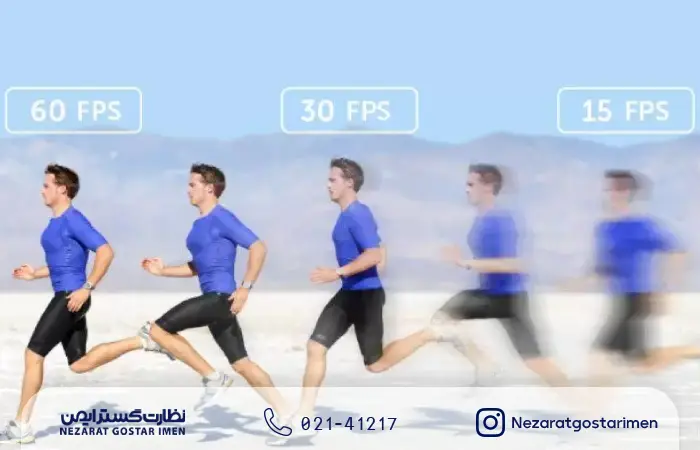 تنظیم فریم دوربین مداربسته